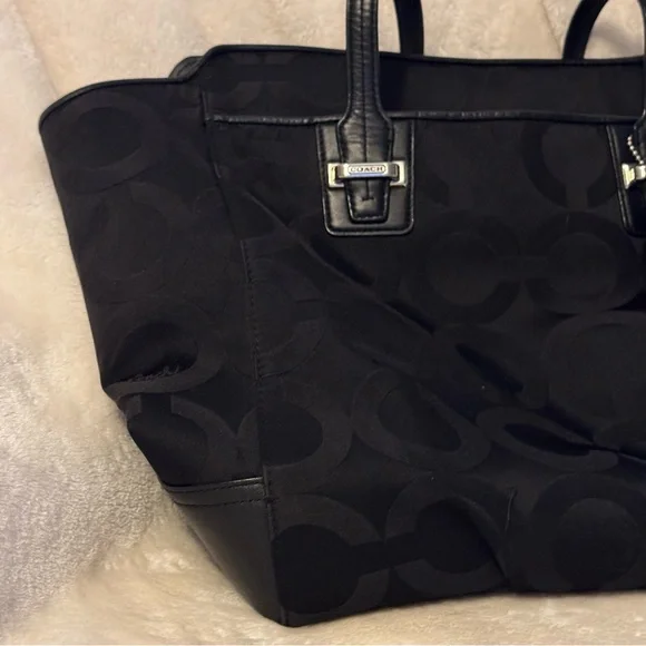 Coach Black Tote Bag - Picture 7 of 9